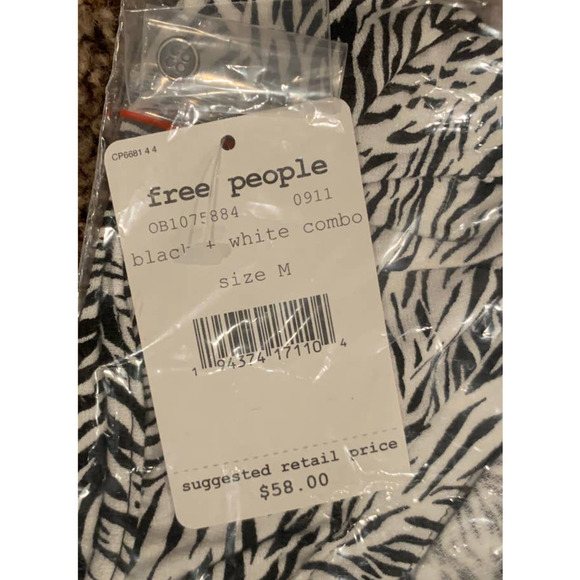 NWT FREE PEOPLE Coco Print Tank (M) - Picture 4 of 4